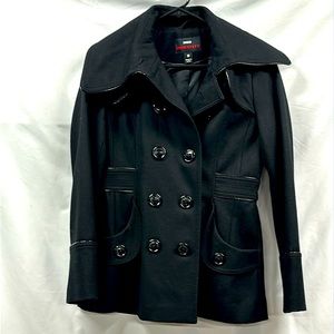 Miss Sixty Size S Black Peacoat